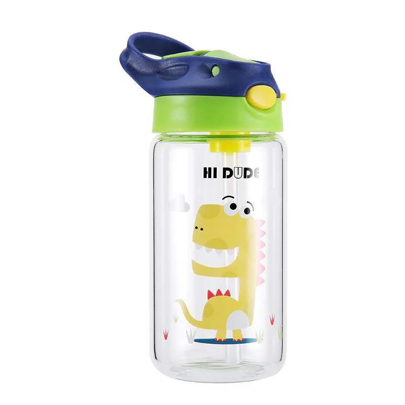 

Factory directly Children's water cup with lid and straw