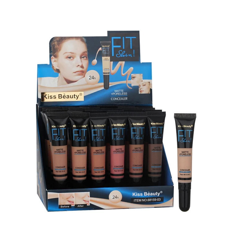 

Cosmetics foundation private label 6 color concealers & foundation for dark skin