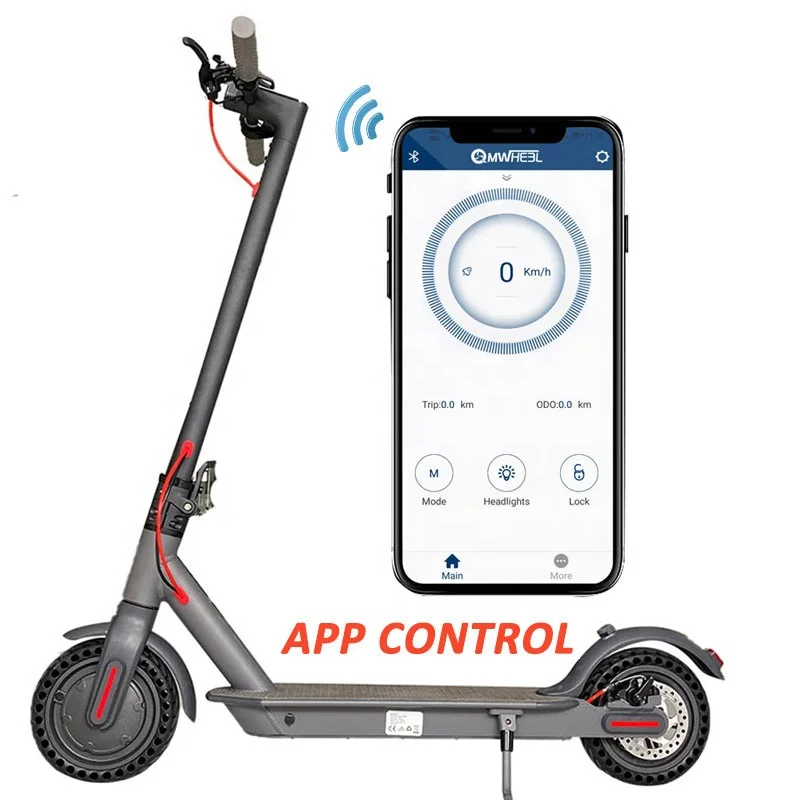 

Europe Usa Uk Warehouse 8.5'' 36V E Scooter With App Cheap Electric Scooter For Adults Two Wheel E Scooter