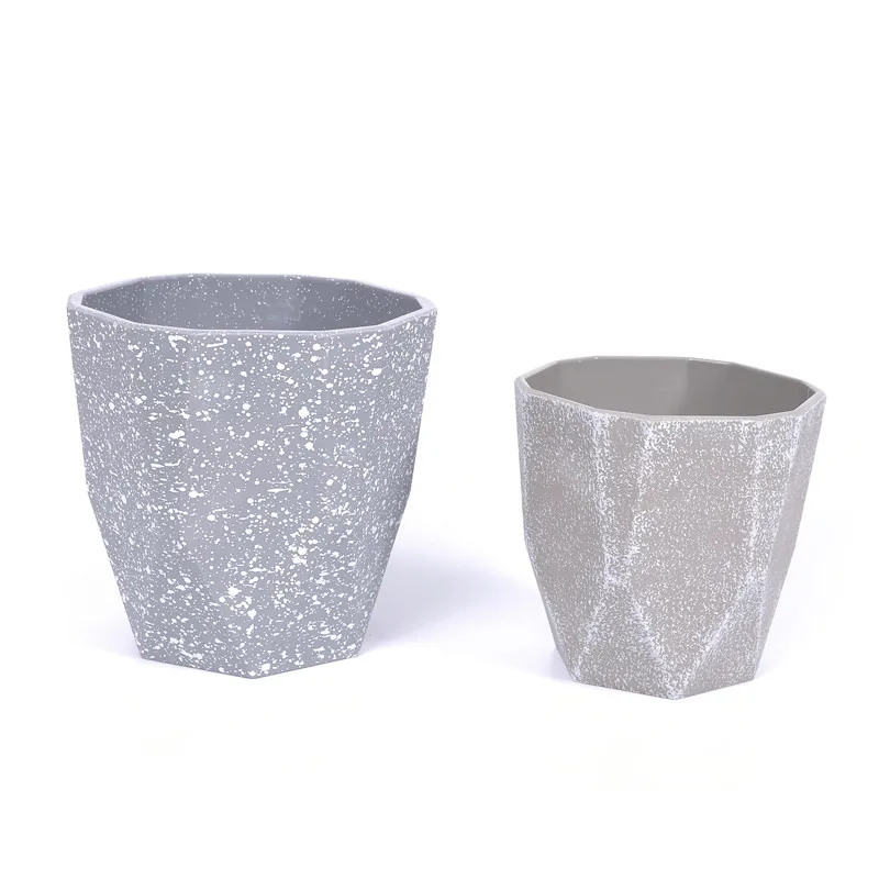 

Yicai Wholesale Cheap Durable Flower Pots Modern Home Decor Flower Plant Pot, Customized color