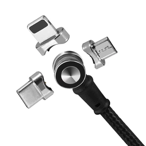 1m 3A Fast Charging Magnetic Cable 180 Degree Rotation