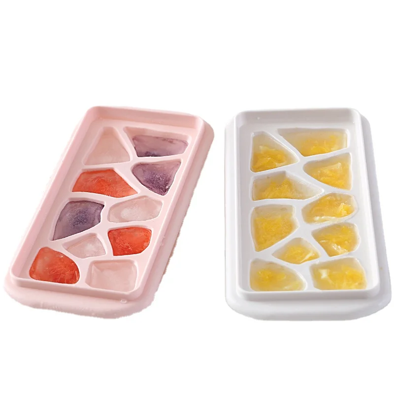 

Non-stick BPA Free Creative Irregular Bar Party Glass Drinks Cocktails Whisky 10 Ice Cube Tray