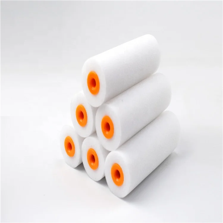 

Mini Cheapest Foam Roller Set Sponge Decorative Paint Rollers Cover In Brush