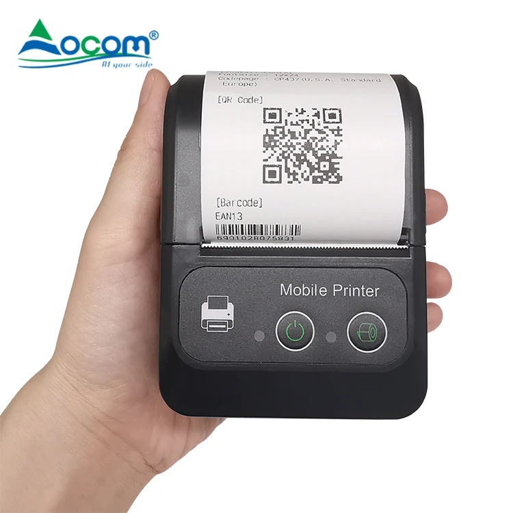 

Mini Portable Android Phone High Speed BT Pos Thermal Receipt Printer 58mm