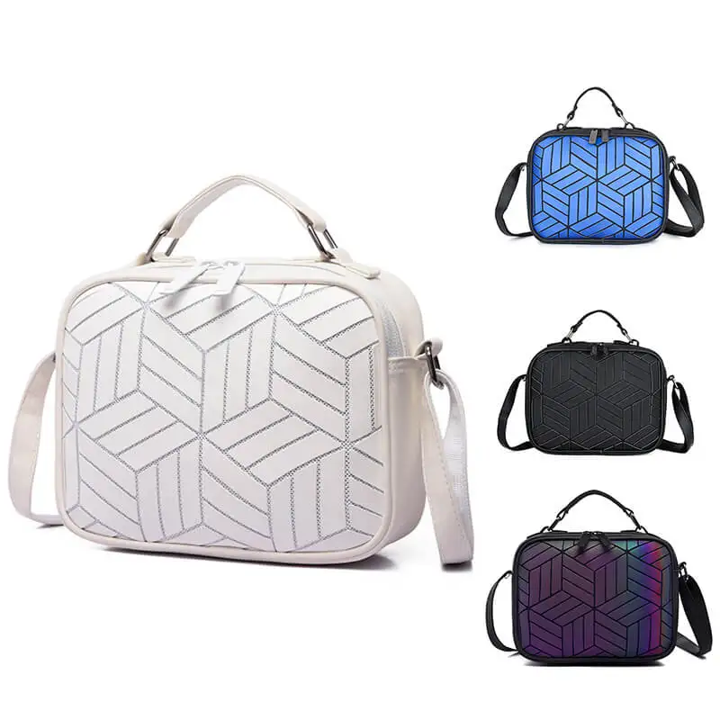 

V-071 Fashion design sling bag pu leather small handbag for women