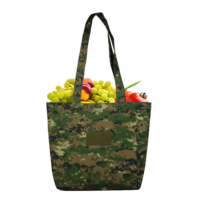 

Camouflage Hiking Leisure Outdoor Waterproof Fashion Nylon Custom Tote Bag, Od green