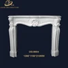 fireproof light weight easy install PU foam fireplace mantel for interior entrance gate decoration