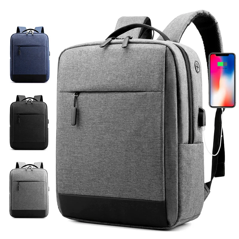 

New arrive hot selling backpack men's usb rechargeable laptop bag, As picture shows