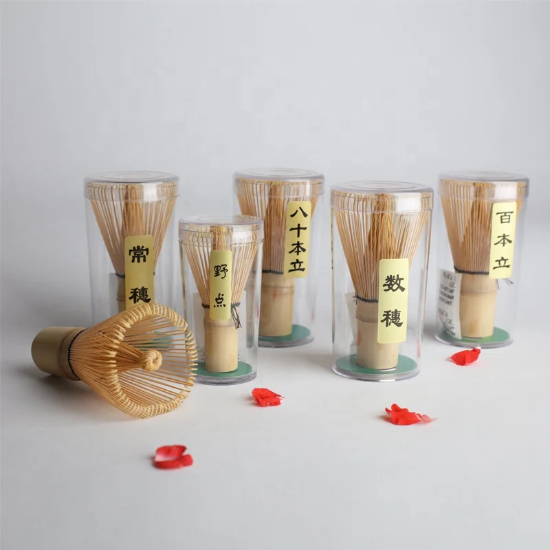 

Handmade Bamboo Matcha Practical Powder Whisk Tea Brush Tool Matcha Tea, Natural