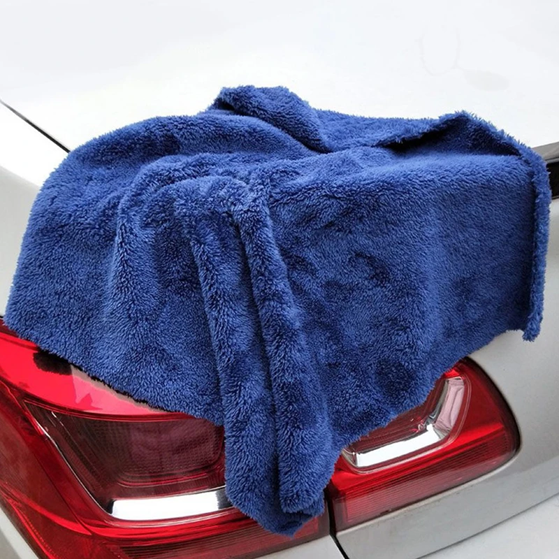 

900GSM Extra Large Plush Thick Soft Auto Detailing Buffing Cleaning Cloth Wash Towel Microfiber Car Drying Towel