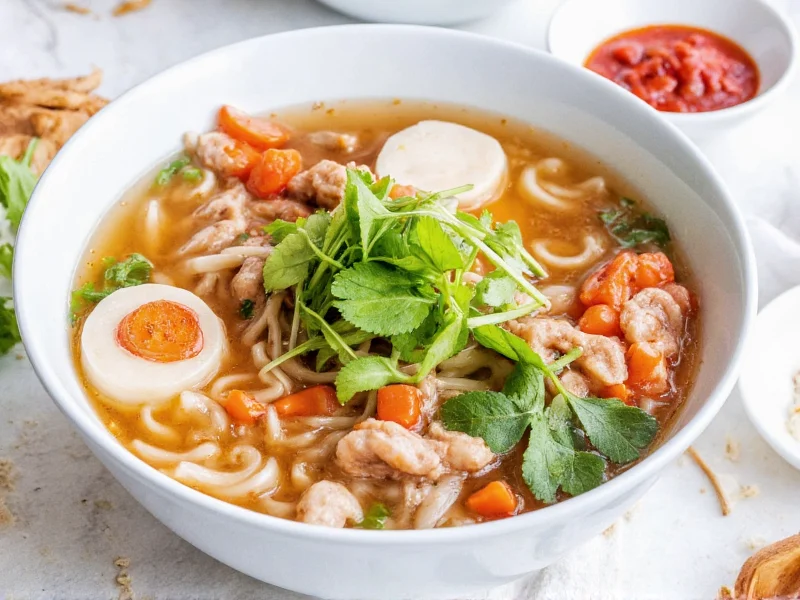 Pho Noodle Soup Nutrition Facts & Health Analysis