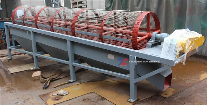 Carbon steel firewood rotary drum trommel screen