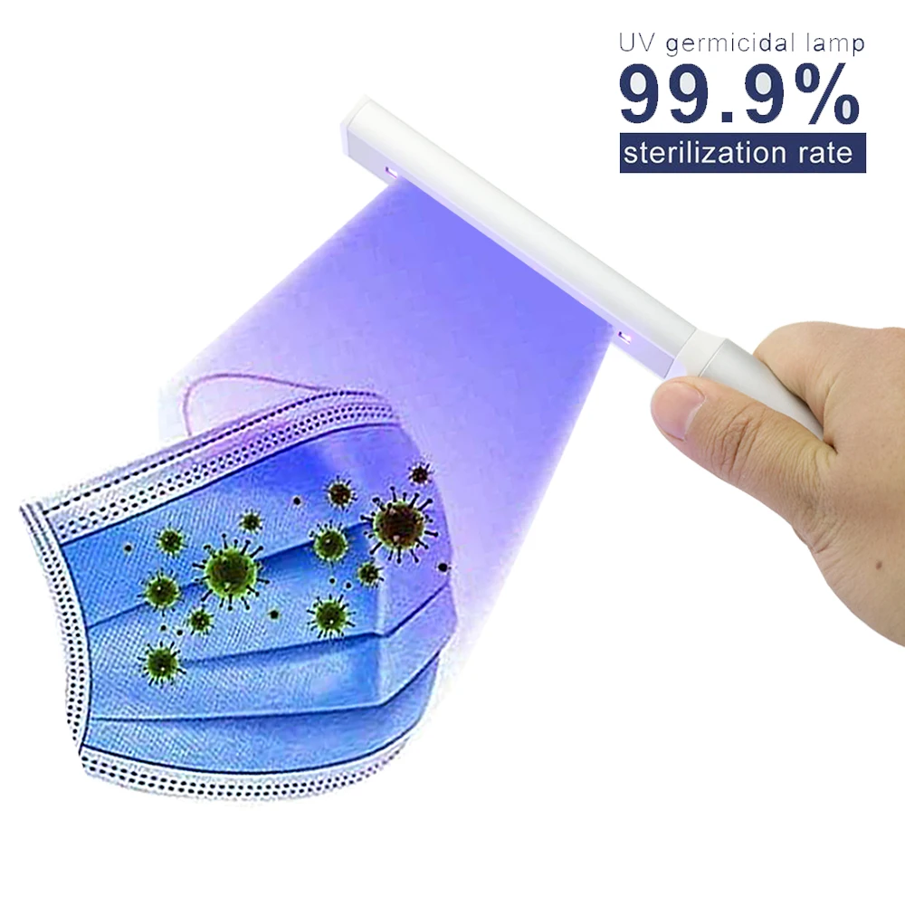 Multifunctional Handheld uv sterilizer lamps Disinfection LED Germicidal Portable uv light sterilizer supplier