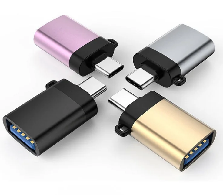 

USB Type C USB 3.1 OTG for Xiaomi MI4C Macbook Nexus 5X 6p USB Type C OTG Adapter Data Syne Charging Cable Type-C USB-C, Black/gold/rose gold/silver/red