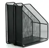 Simple colorful ISO table metal iron wire file, document collection rack, holder for office and school
