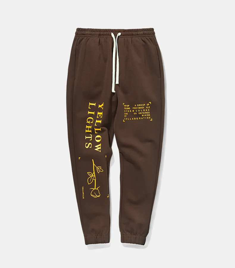 

high quality logo joggers sweatpants letter print mens track pants jogger