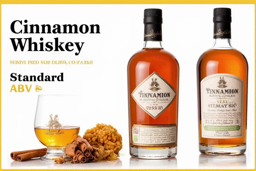 cinnamon whiskey alcohol content
