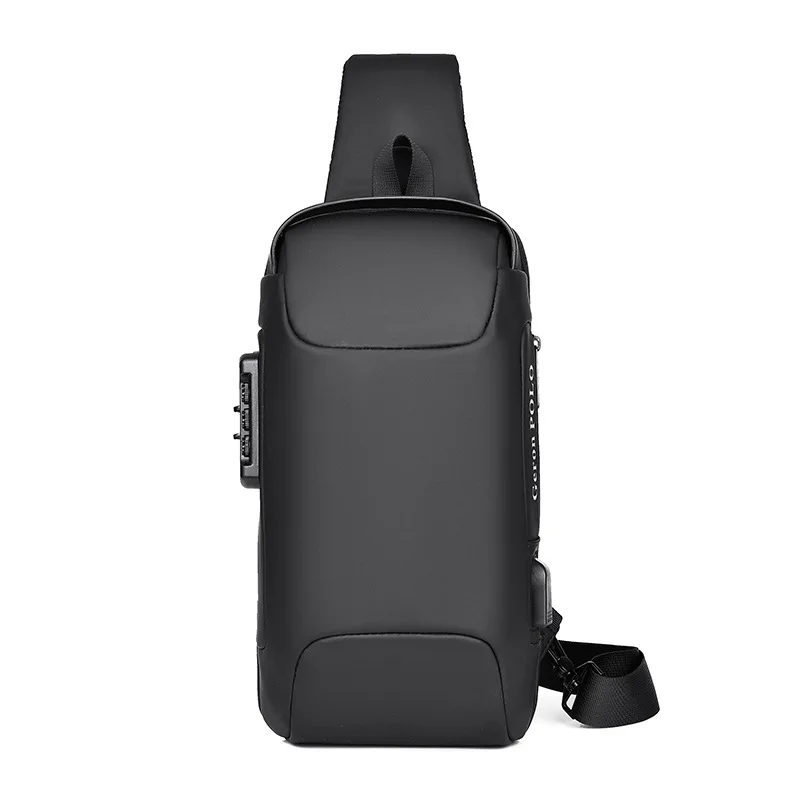 

Twinkle Factory Mens Designer Leather Messenger Men's Chest Bag
