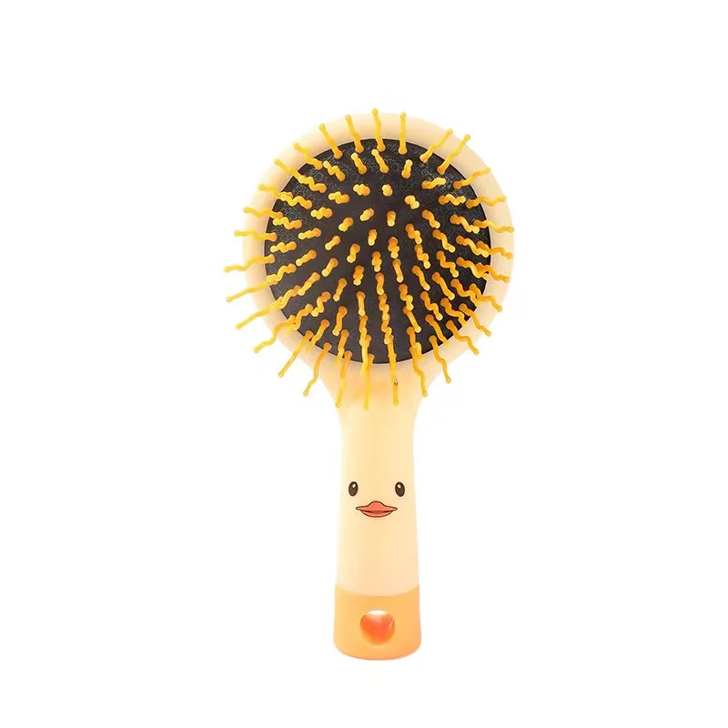 New Custom Logo Multi Level Bristles Massage Smoothing Hair Brush, Detangling Plastic Comb Hairbrush