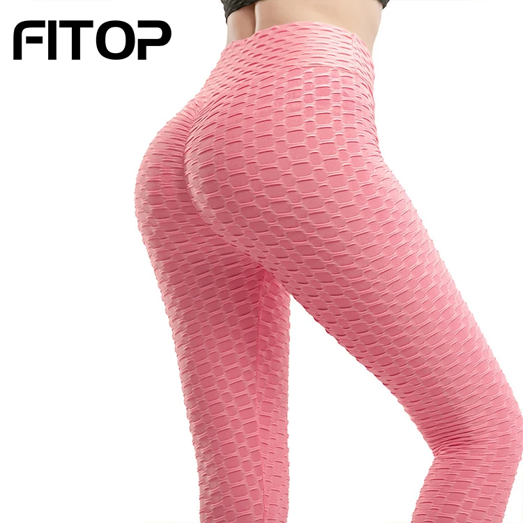 

Pink ruched sportswear cellulite active leggings squatproof manufacturers bodybuilding 2021 best seller, Multi-color