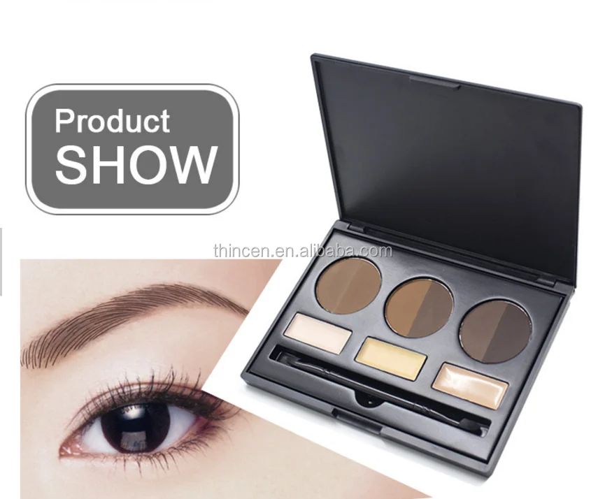 Wholesale Trending High Quality Custom Private Label Waterproof Eyebrow Powder Kit