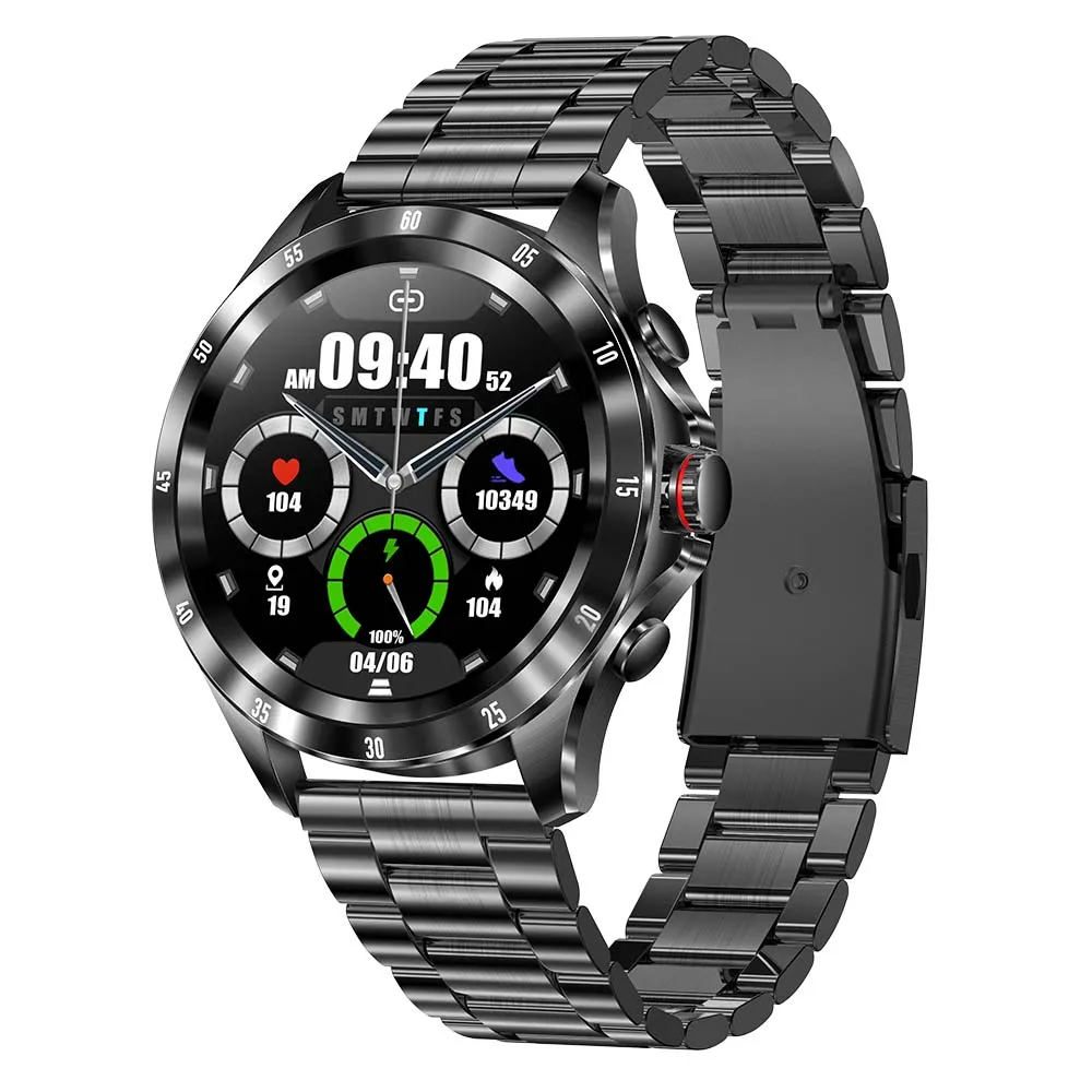 

SENBONO MAX7 Sports SmartWatch Men HD screen Answer Call blood pressure Heart rate stainless steel Smart watch for Android iOS