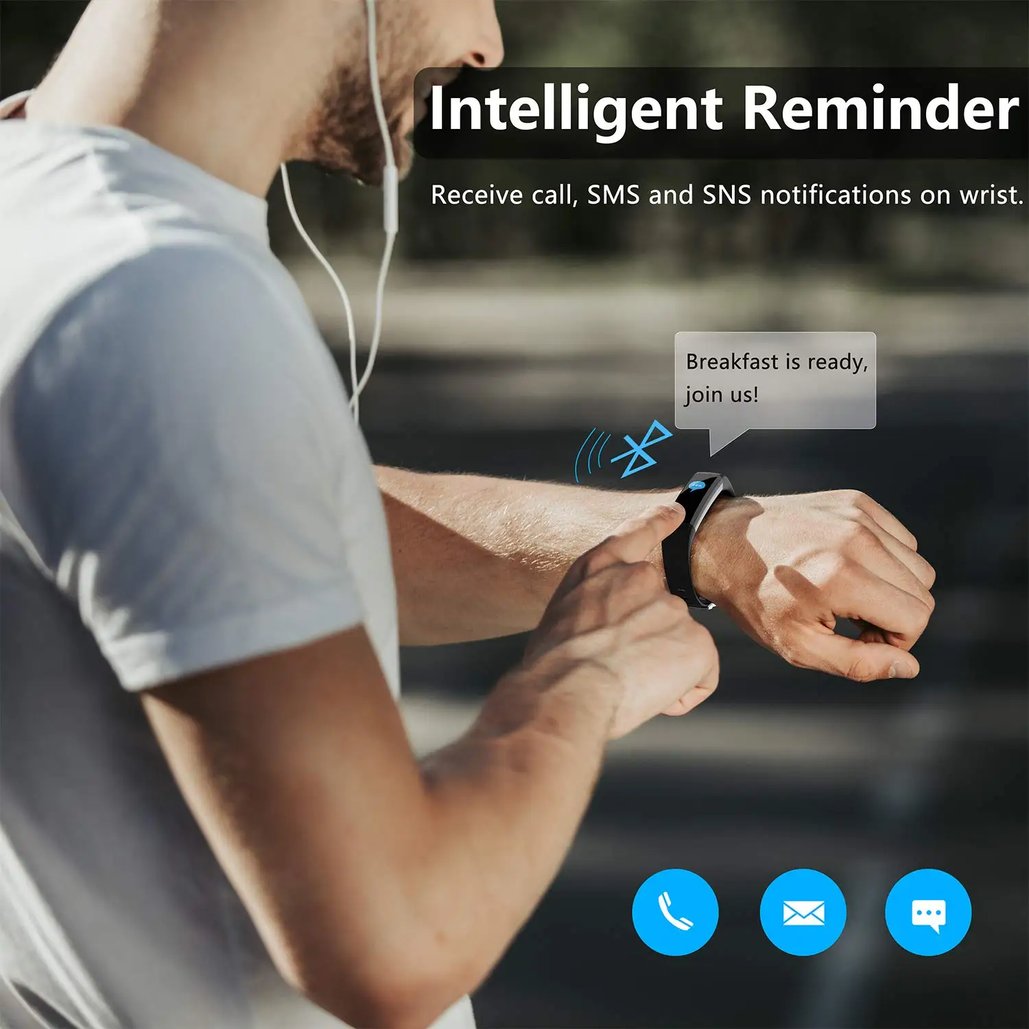 
Sports Watches Step Counter Cheap Bluetooth Open Api CE Smartwatch Wristband Bracelet Smart Watch Pedometer 