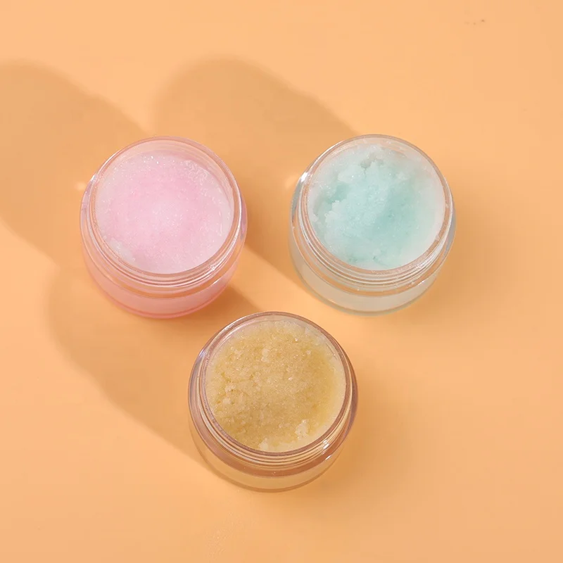 

Make Your Own Brand 3 Colors Sugar Vegan Private Label Lip Scrub