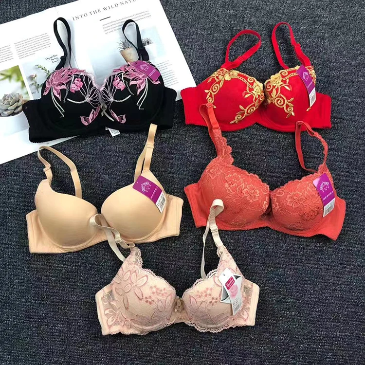 

Good Quality Stock Bra Stocklot Underwire or Wire Free Mix Design Mix Size 32-38