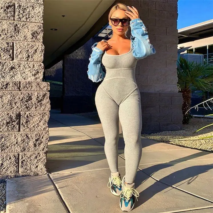 

D93563 Knitted Sweaters Women Jumpsuits And Rompers 2020 Summer 2020 Women Clothing Womens 2020 Apparel