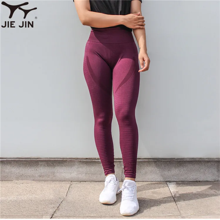 

Top newest woman seamless yoga leggings manufacturer Quick-Drying Breathable sportswear yoga track pants with custom logo, Any color according to your request