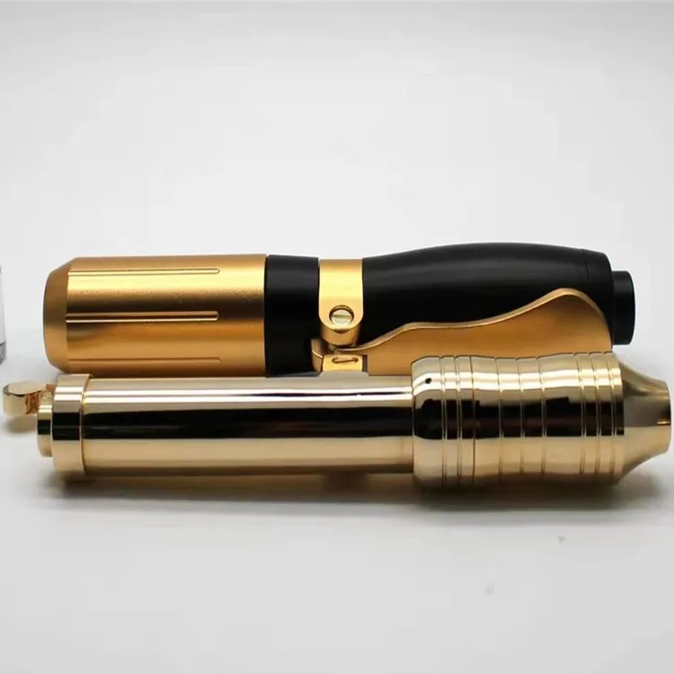 

Factory price high pressurized hyaluronic pen 0.3ml used for Water Meso Gun injection hyaluronic pen, Gold
