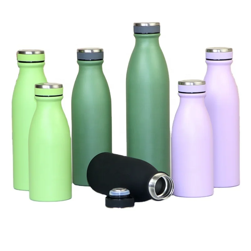 

Wholesale custom double wall stainless steel sublimation vacuum flip-top thermos thermal insulated flask, Customized color acceptable