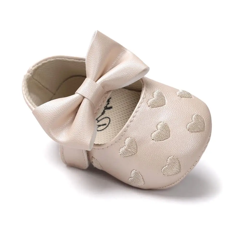Baby Girl Shoes First Walkers Lovely Princess Non-slip Infant Soft Child Toddler Shoes Newborn antiskid baby shoes
