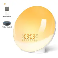 

Sunrise Alarm Clock, Upgrade Smart Wake Up Light compatible with Alexa/Echo/Google