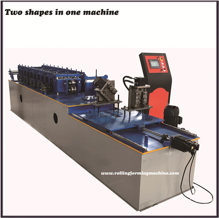 
Omega Light Steel Keel hat shape channel roll forming machine 