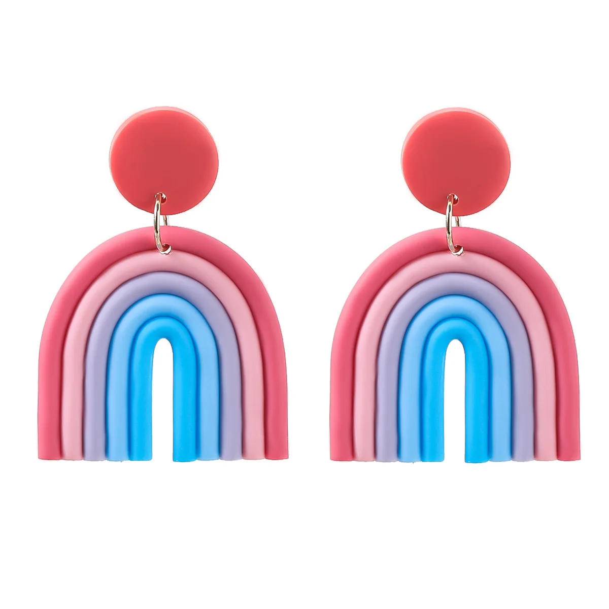 

Cute Rainbow Earrings For Women Party Christmas Gifts