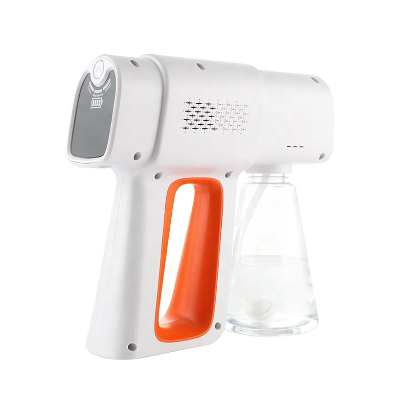 

Electronic Handheld Sanitizer Spray Machine for Home Disinfection fogging machin for sanitizing, White/gray