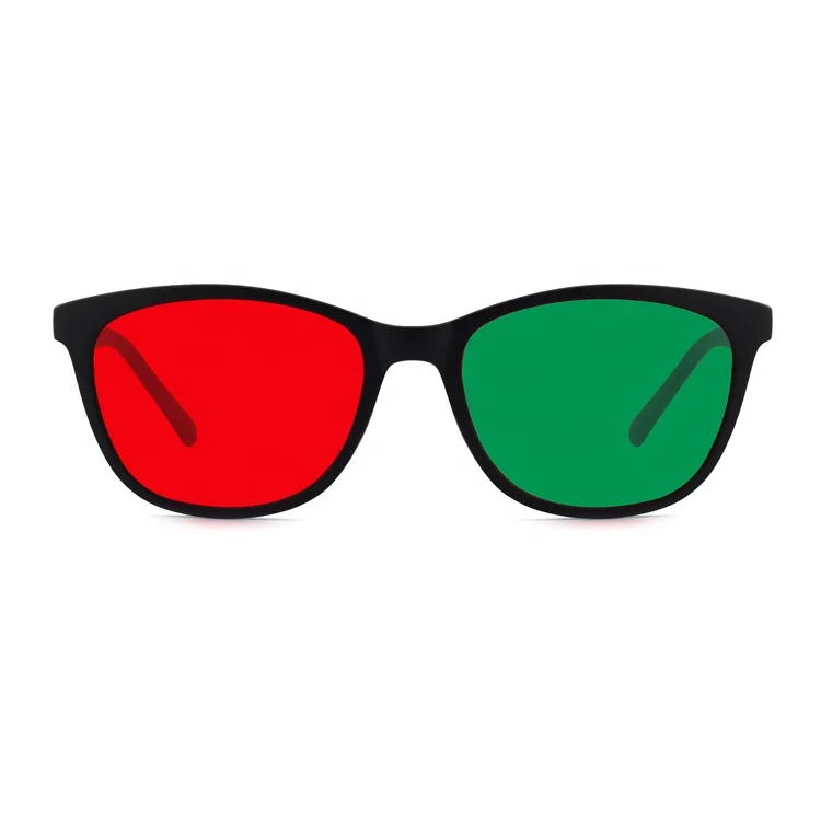 

DOISYER Plastic3d glasses 3d movie glasses with custom logo printingchristmas 3D virtual reality glasses, Red/blue/dark green