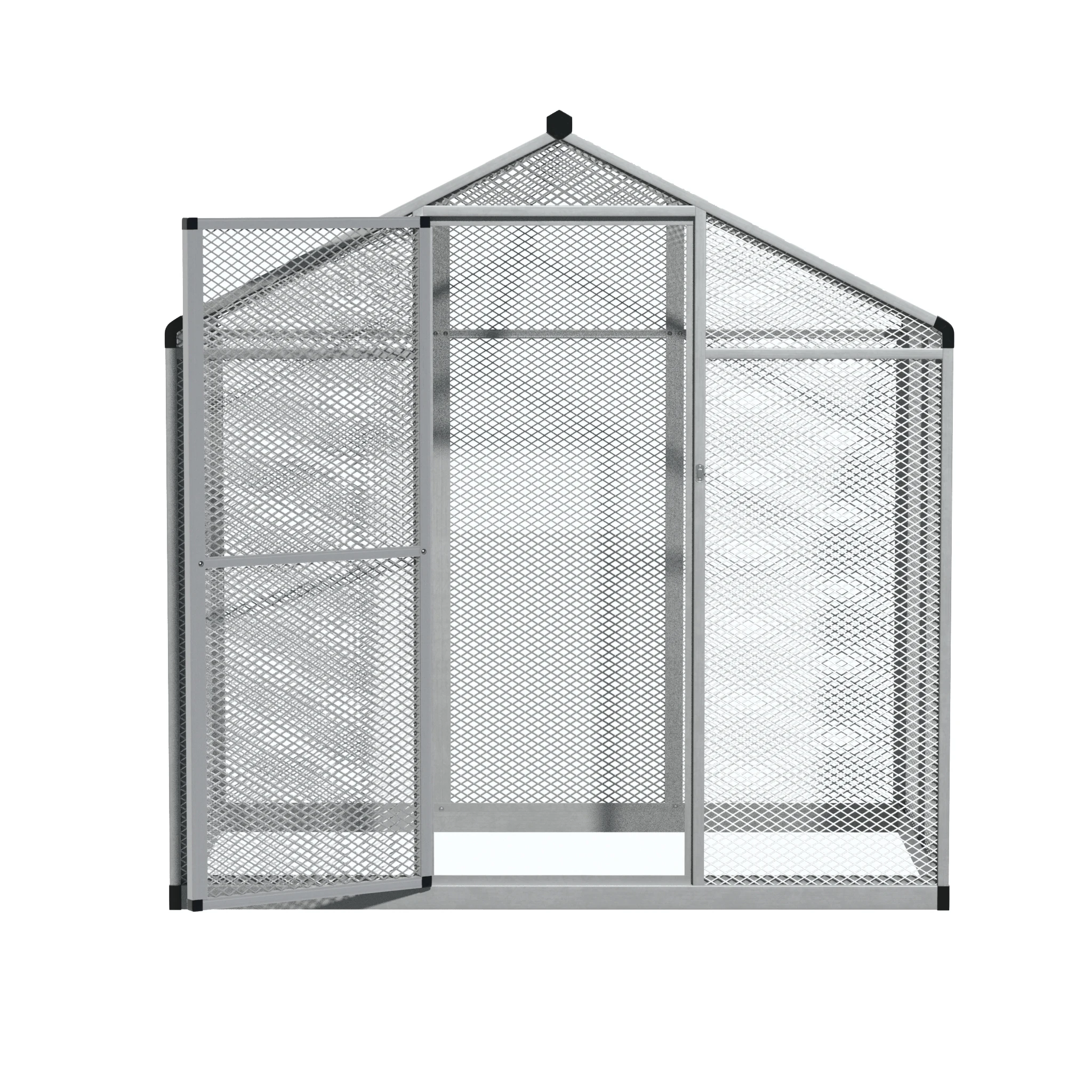 

new aluminum bird aviary breeding cage