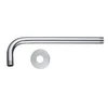 Leelongs Wall Mounted 300mm Stainless Steel Chromed Shower Arm For Shower Head