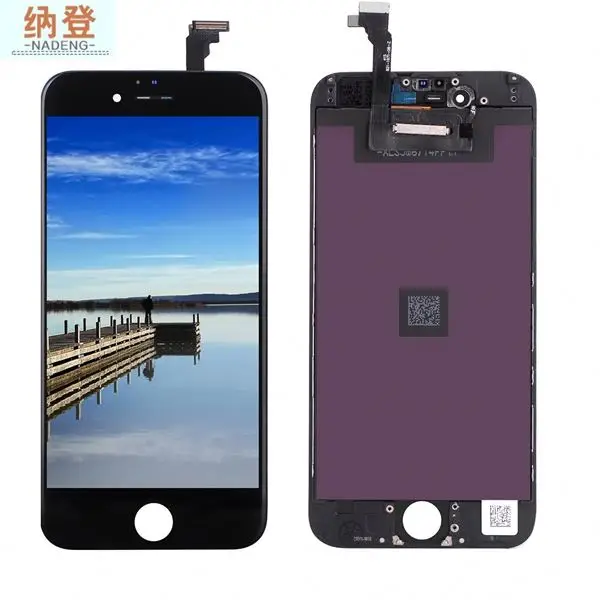 

Free shipping Lcd for iphone 6G alibaba wholesale , for iphone 6 lcd mobile phone lcds, Black white