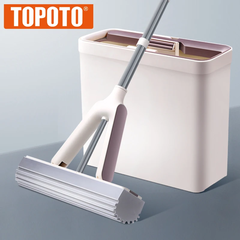 TOPOTO 2020  Innovative Design Magic PVA Water Absorbing Mop Turbo Mop
