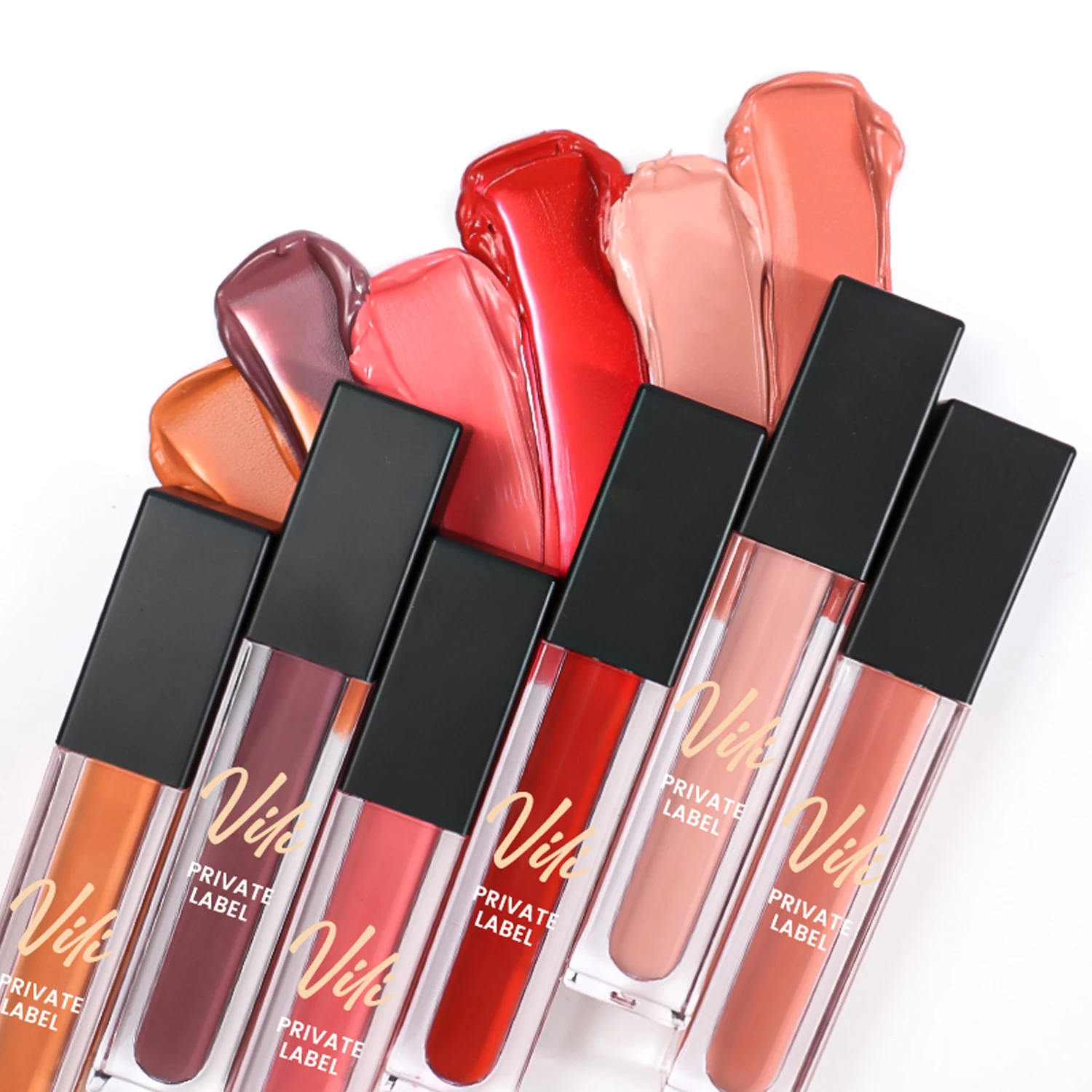 Factory Price Custom Logo Lip Gloss Private Label Makeup High-Quality Makeup Brand Cosmetics Free Samples