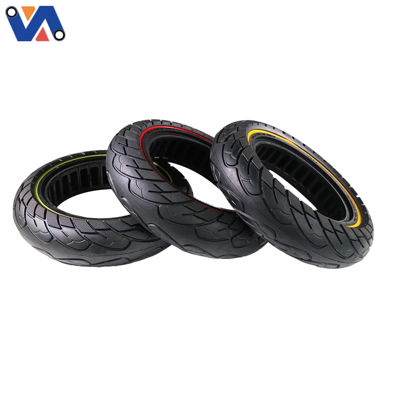

New Image EU Warehouse Scooter Tyre Solid Tire 10*2.5 Max G30 Color Honeycomb Solid Tyre For Ninebot Max G30/G30D/G30P Scooter