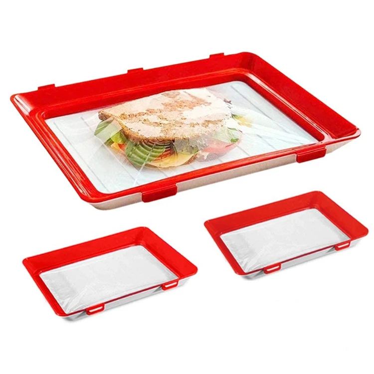 Aliexpress Plastic Cling Film Grade Foldable Tray Biodegradable Food ...