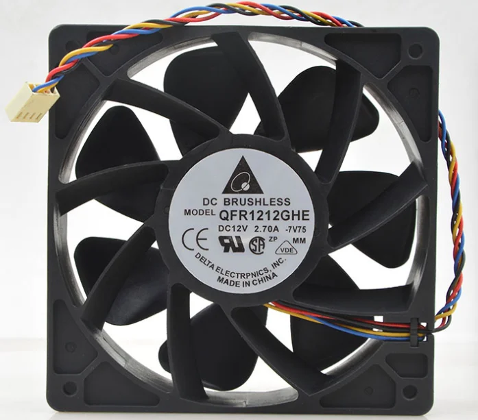 

Replacement cooling fan for Antminer s9 S17 series bitcoin miner 12038 ball bearing 6000 rpm speed fan