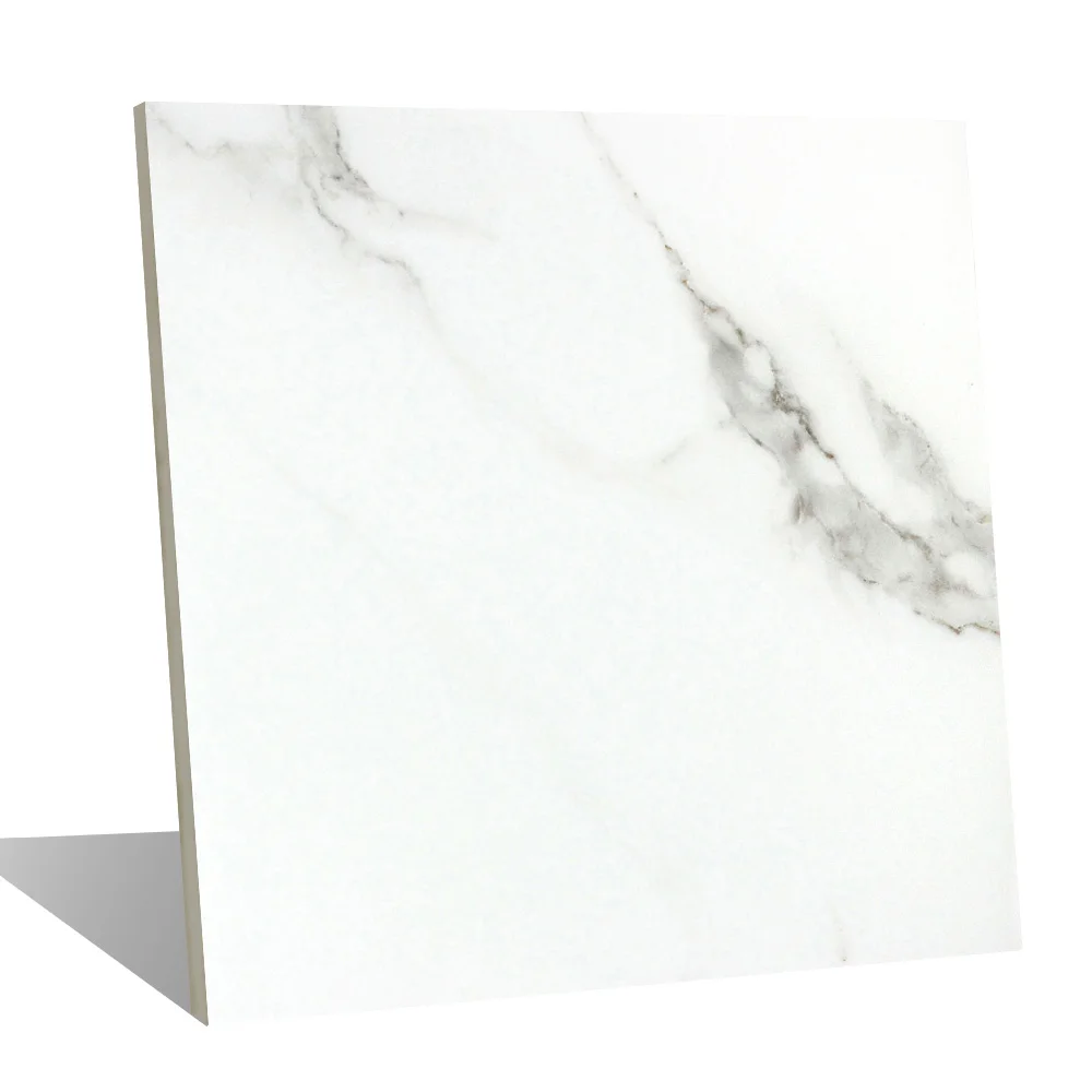 
Foshan china 60x60 cm glossy marble look full polished glazed ceramic floor tile for Interior 