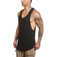 

Popular Mens Sleeveless Workout Comfort Shirts Dry Fit Gym Breathable Tank Tops Training Sportswear