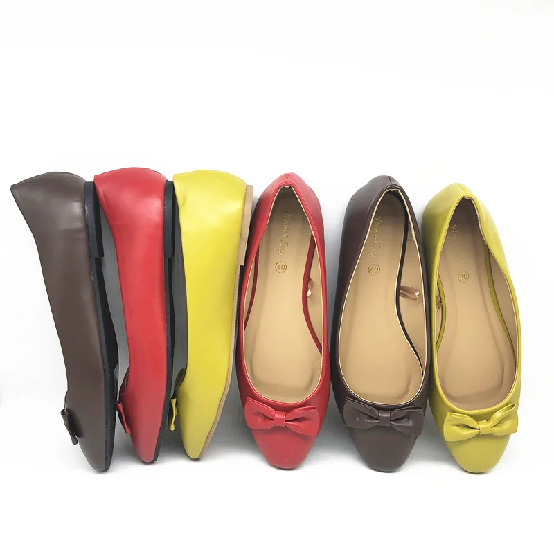 

new arrival soft casual multiple colour designer simple flat women shoes, As picture show or customized